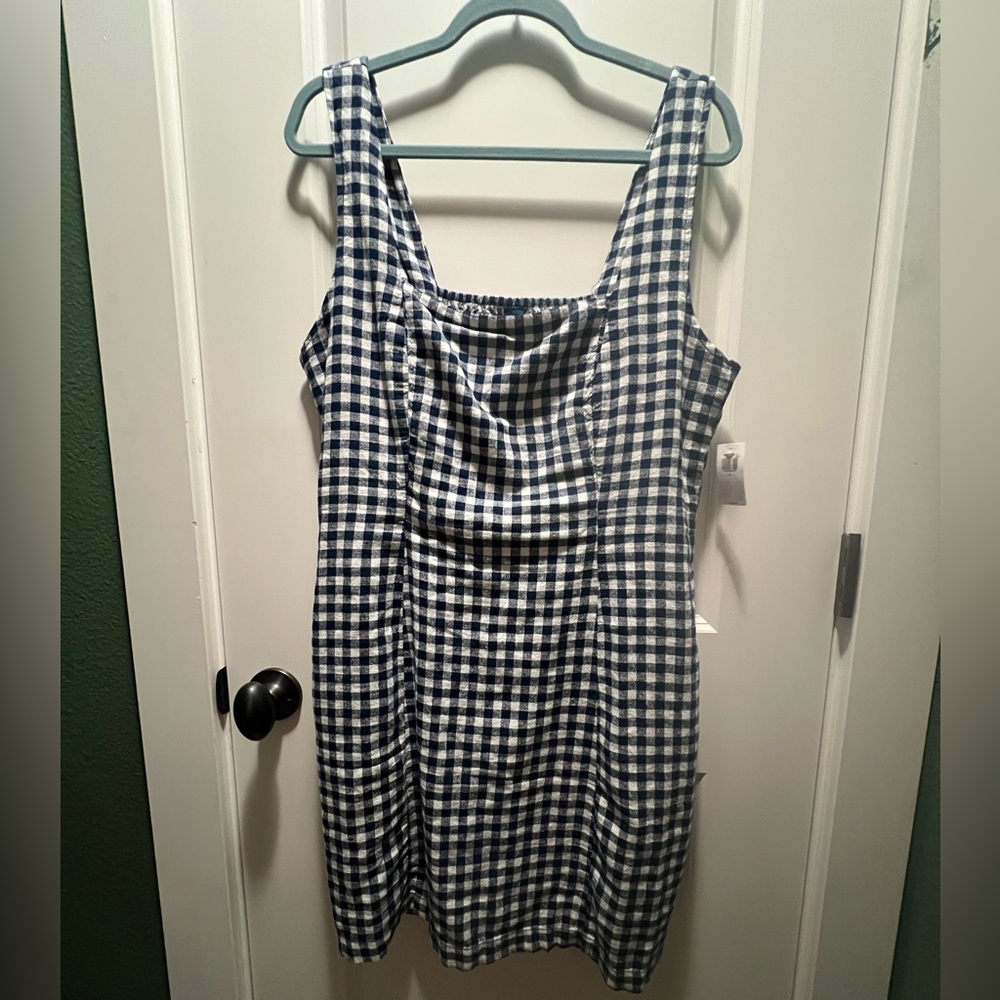 L Square Neck Mini dress